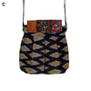 ヴィンテージ　刺繍クロスバッグ - アジアの手仕事雑貨cocowa